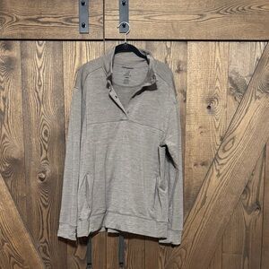 Woolx Quarter-Snap Pullover